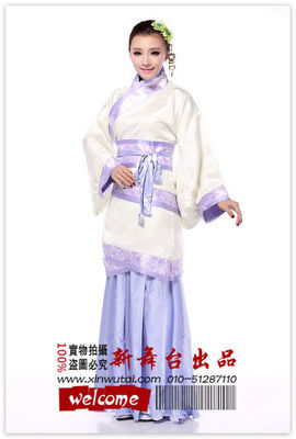 D155-3古代女子小姐演出服装北京服装租赁